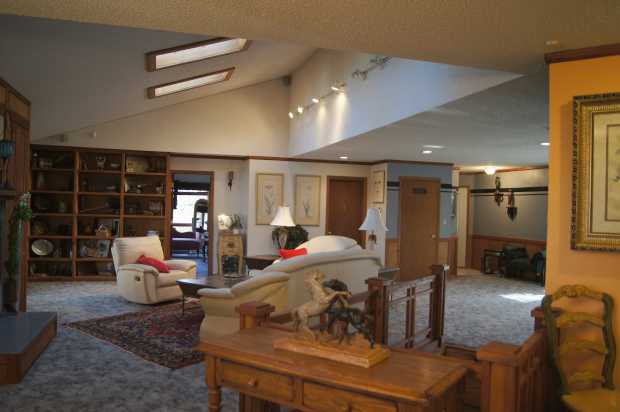 Living room at Caro Drive